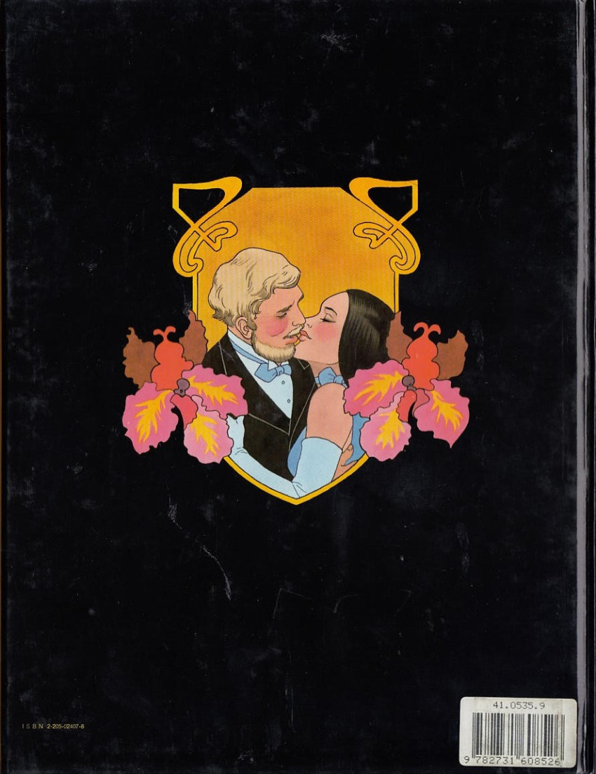 Verso de l'album Félina Tome 1