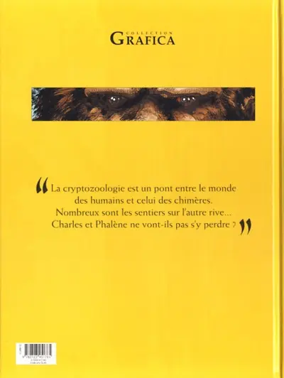 Verso de l'album Crypto Tome 3 Sasquatch