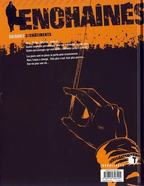 Verso de l'album Enchaînés Tome 7 Châtiments