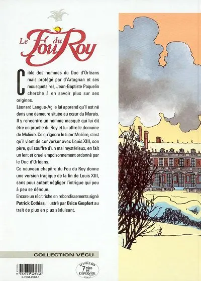Verso de l'album Le Fou du Roy Tome 6 Le baron de Molière