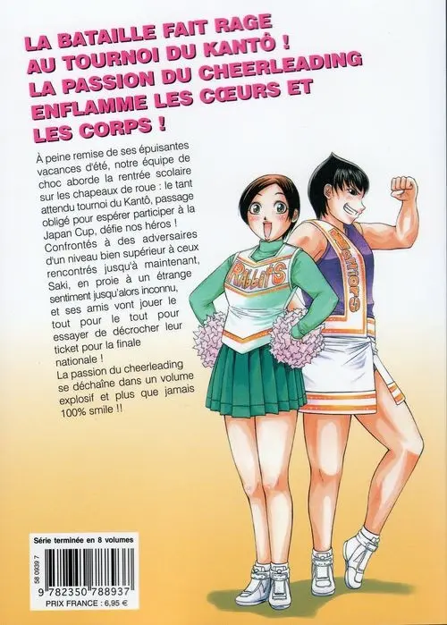Verso de l'album Go ! Tenba Cheerleaders 6