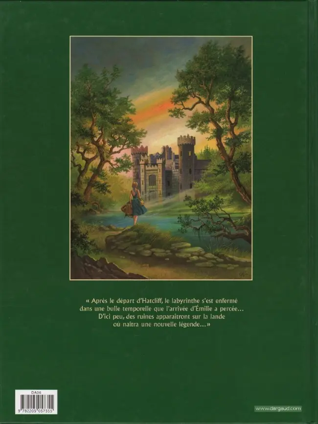 Verso de l'album L'Héritage d'Émilie Tome 4 Le Rêveur
