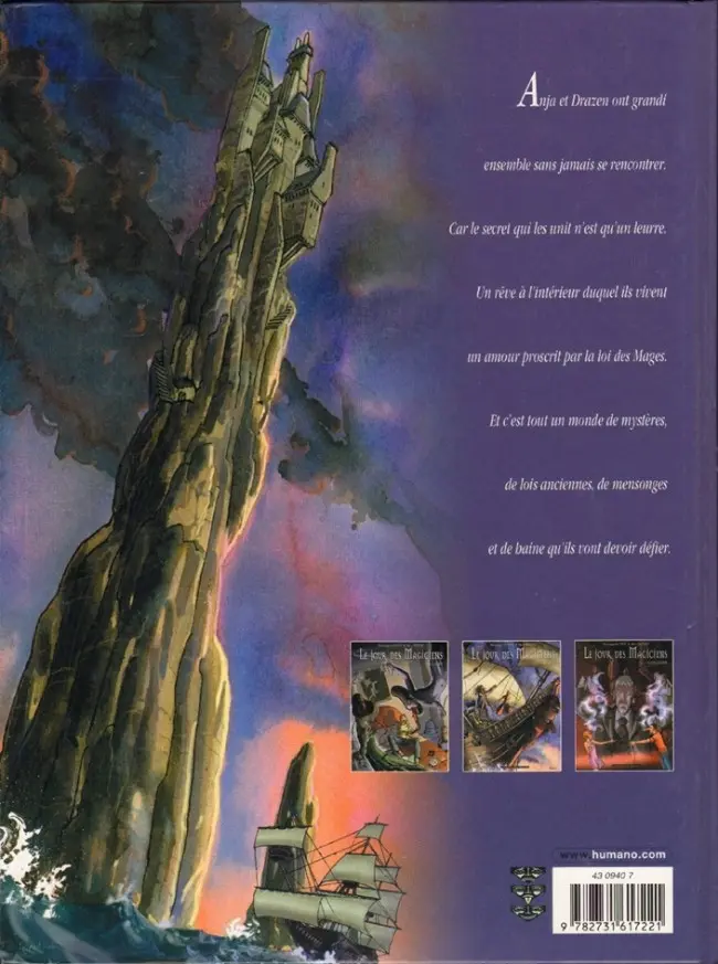 Verso de l'album Le Jour des Magiciens Tome 3 Lancaster
