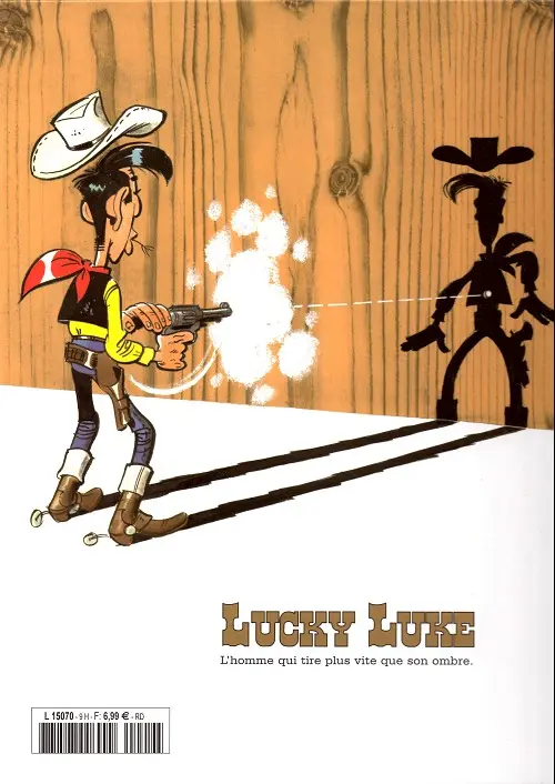 Verso de l'album Lucky Luke La collection Tome 9 Ma Dalton