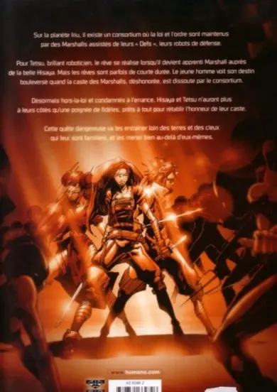 Verso de l'album Marshall Tome 2 Maître Hisaya