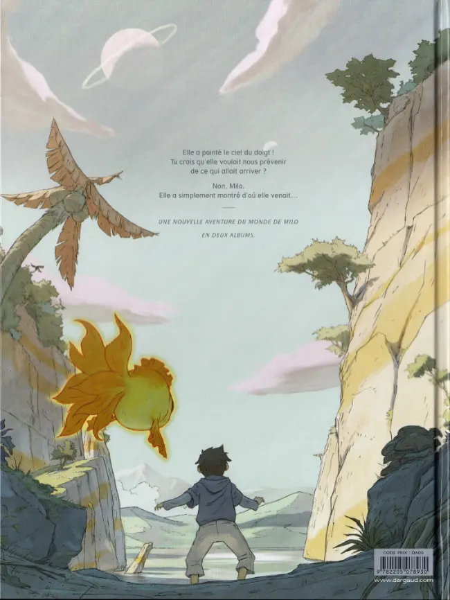 Verso de l'album Le Monde de Milo Tome 6 Le Grand soleil de Shardaaz 2/2