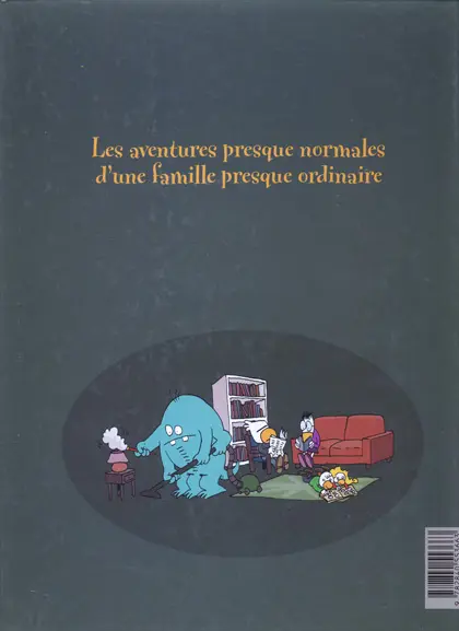 Verso de l'album Monstrueux ... 1 Monstrueux Bazar