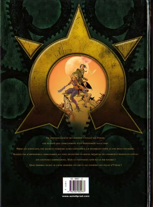 Verso de l'album Les Naufragés d'Ythaq Tome 6 La révolte des pions