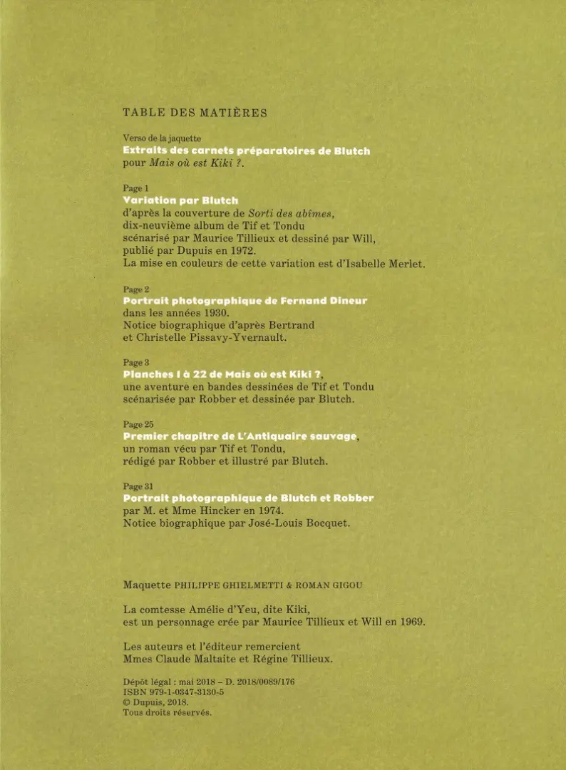 Autre de l'album Cahiers Tif et Tondu 1