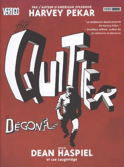Couverture de l'album The Quitter Le dégonflé