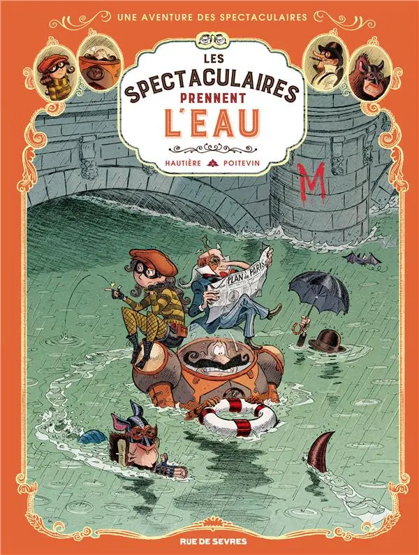 Couverture de l'album Une aventure des Spectaculaires Tome 3 Les Spectaculaires prennent l'eau