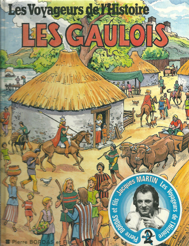 Couverture de l'album Les Voyageurs de l'Histoire Tome 4 Les gaulois