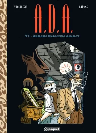 Couverture de l'album A.D.A. - Antique Detective Agency Tome 1 Antique Detective Agency