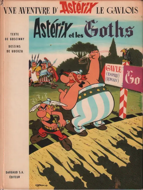 Couverture de l'album Astérix Tome 3 Astérix et les Goths