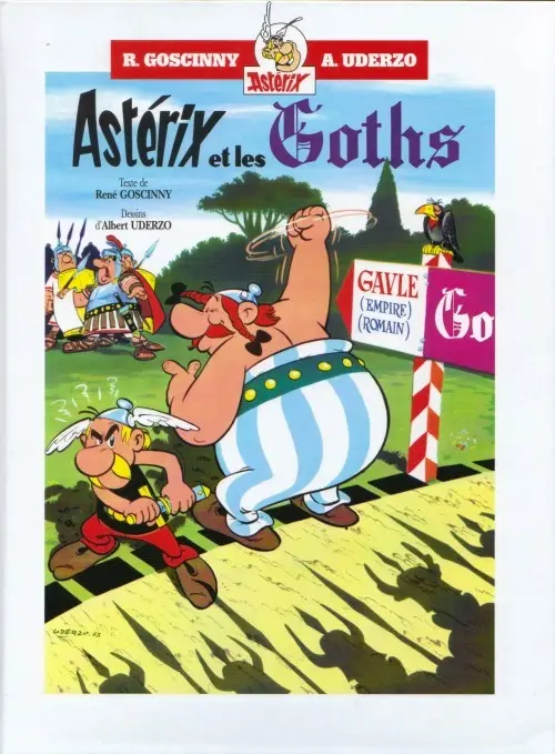 Couverture de l'album Astérix Tomes 3 et 4 Astérix et les Goths / Astérix gladiateur