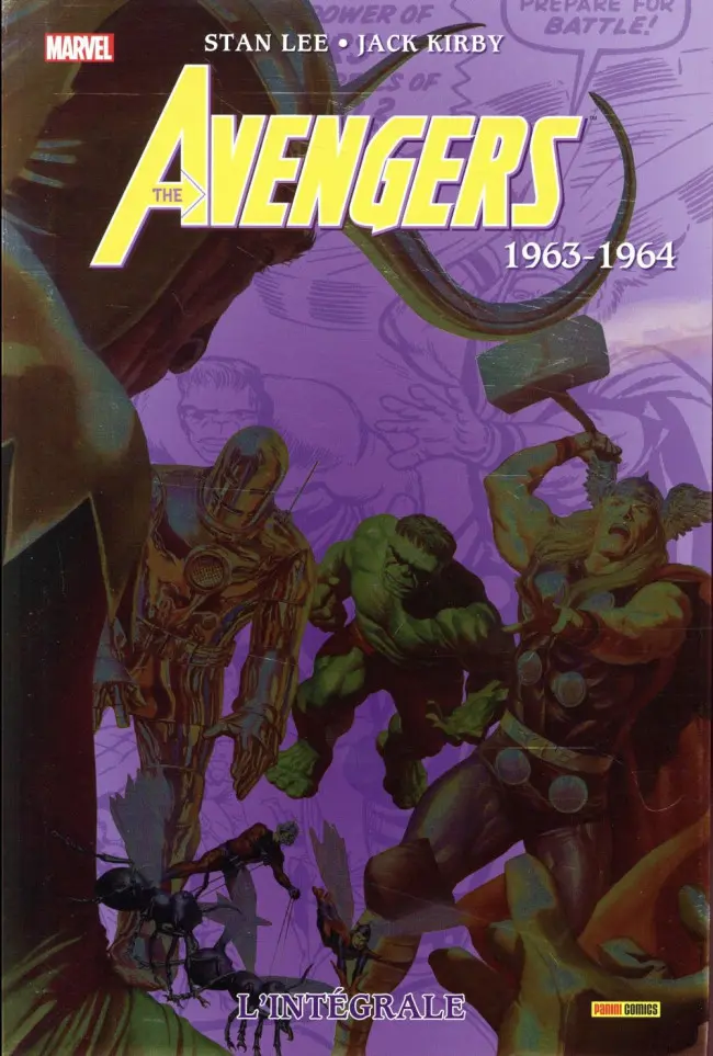 Couverture de l'album The Avengers - L'intégrale Tome 1 1963-1964