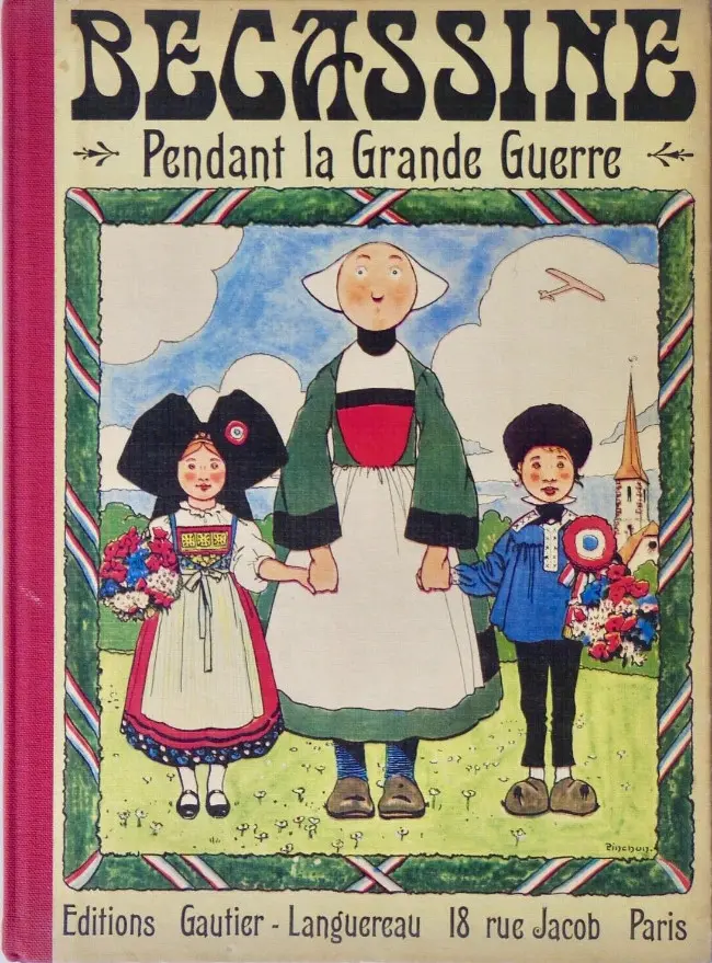 Couverture de l'album Bécassine Tome 2 Bécassine pendant la Grande Guerre