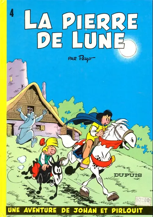Couverture de l'album Johan et Pirlouit Tome 4 La pierre de lune