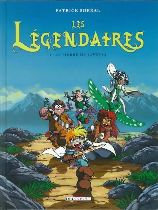 Couverture de l'album Les Légendaires Tome 1 La pierre de Jovénia