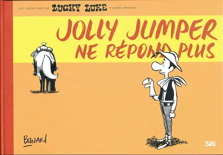 Couverture de l'album Un hommage à Lucky Luke d'après Morris Tome 1 Jolly jumper ne répond plus
