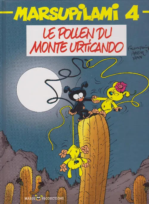 Couverture de l'album Marsupilami Tome 4 Le pollen du Monte Urticando