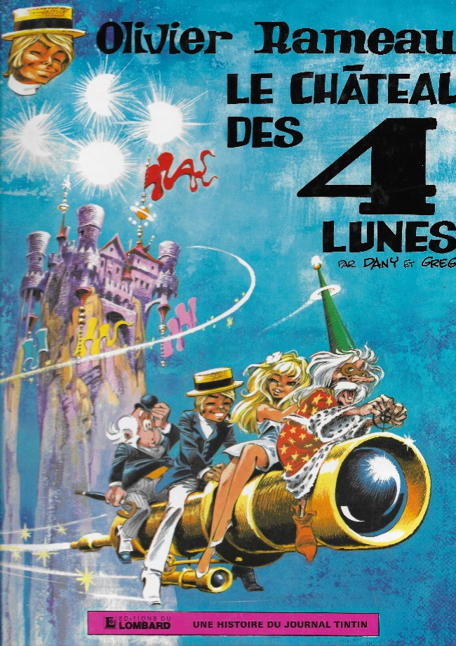 Couverture de l'album Olivier Rameau Tome 3 Le château des 4 Lunes