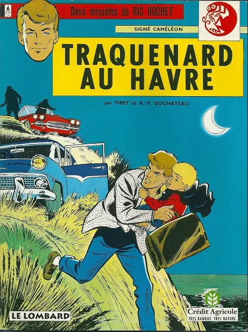 Couverture de l'album Ric Hochet Tome 1 Traquenard au Havre