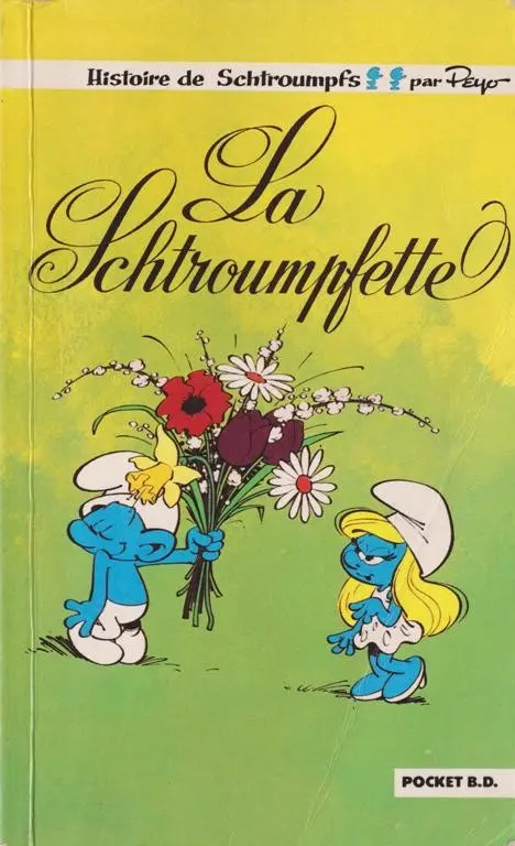 Couverture de l'album Les Schtroumpfs Tome 3 La Schtroumpfette