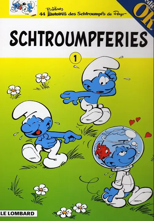 Couverture de l'album Schtroumpferies Tome 1