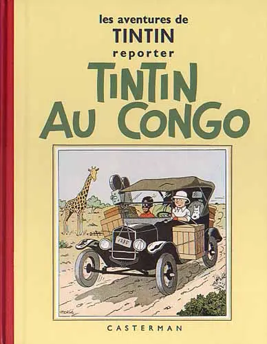 Couverture de l'album Tintin Tome 2 Tintin au Congo