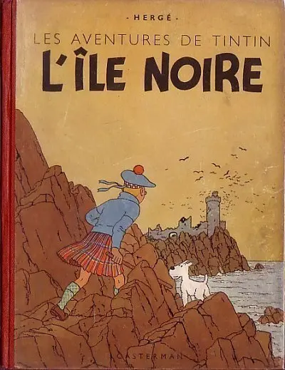 Couverture de l'album Tintin Tome 7 L'île noire
