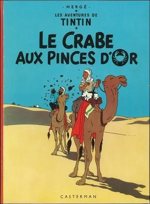 Couverture de l'album Tintin Tome 9 Le crabe aux pinces d'or