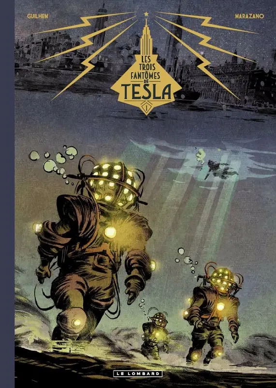 Couverture de l'album Les Trois Fantômes de Tesla Tome 1 Le mystère Chtokavien