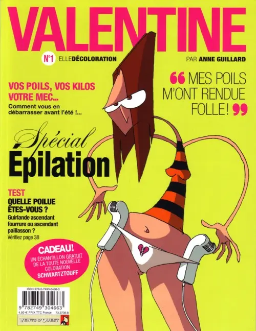 Couverture de l'album Valentine N° 1 ElleDécoloration