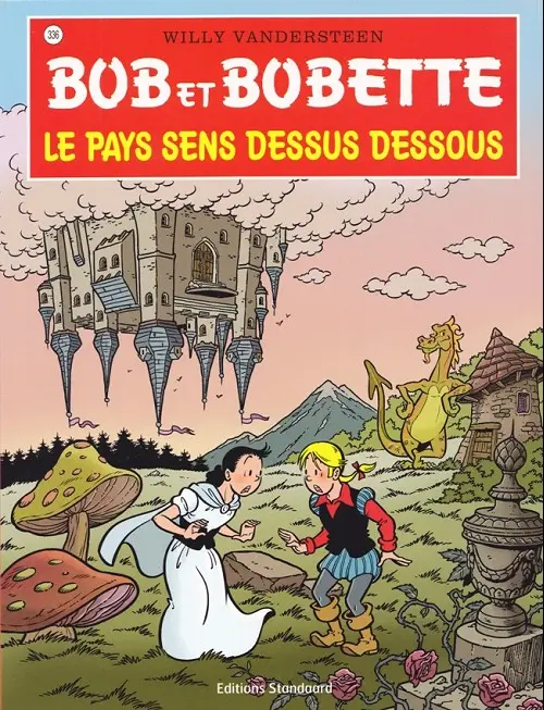Couverture de l'album Bob et Bobette Tome 336 Le pays sens dessus dessous
