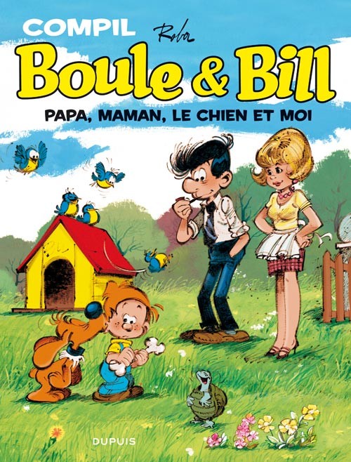 Couverture de l'album Boule & Bill Papa, Maman, le chien et moi