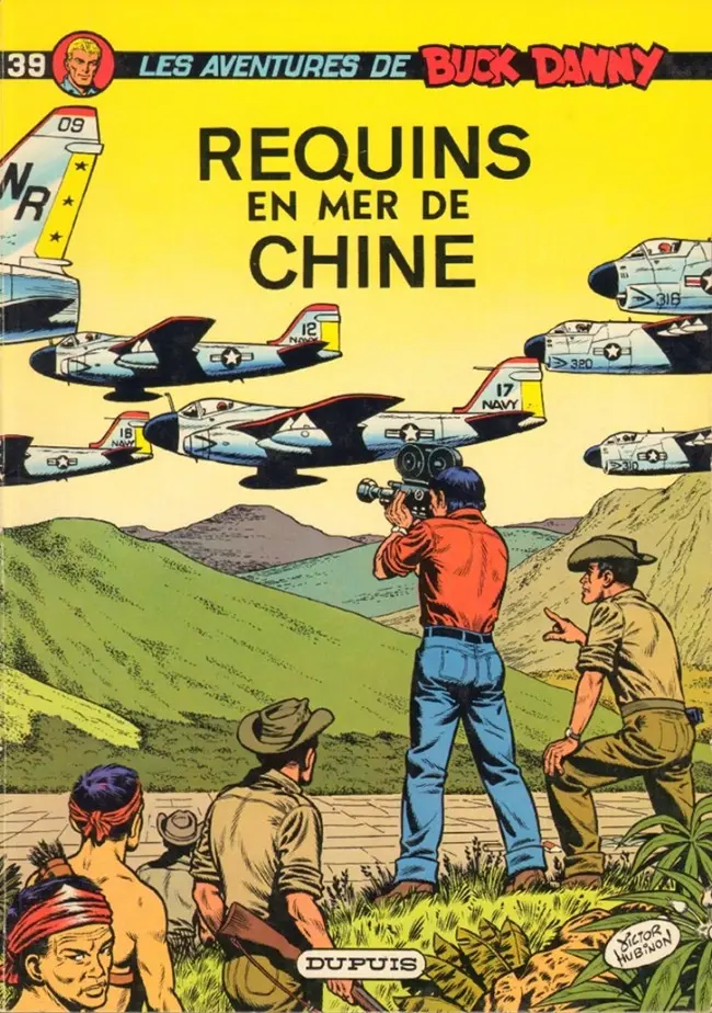 Couverture de l'album Buck Danny Tome 39 Requins en mer de Chine