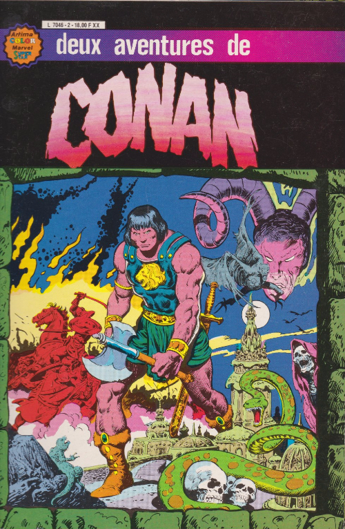 Couverture de l'album Conan le barbare Album N° 4