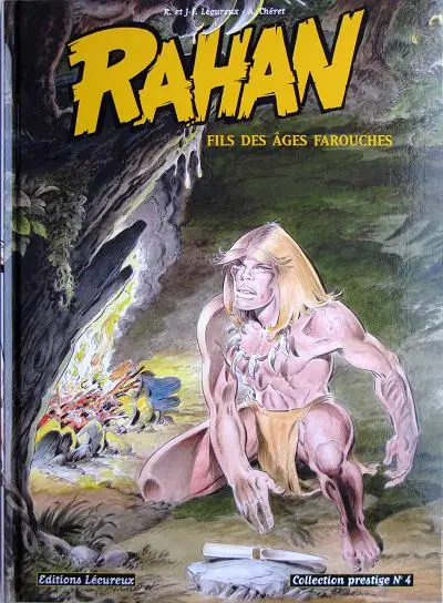 Couverture de l'album Rahan Volume 4 Le Combat de Pierrette - Le Trésor de Bélesta