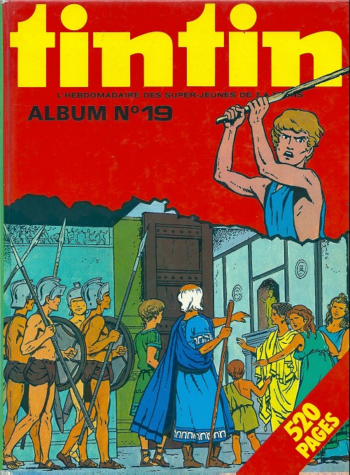 Couverture de l'album Tintin N° 19