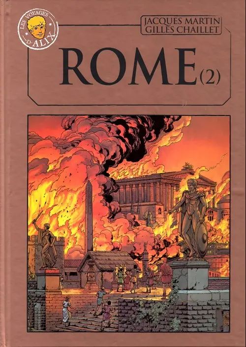 Couverture de l'album Alix La collection Tome 35 Les voyages d'Alix - Rome (2)
