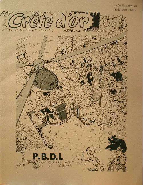 Couverture de l'album Fripounet et Marisette P.B.D.I. Tome 15 Crête d'or