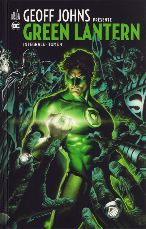 Couverture de l'album Geoff Johns présente Green Lantern Intégrale Tome 4