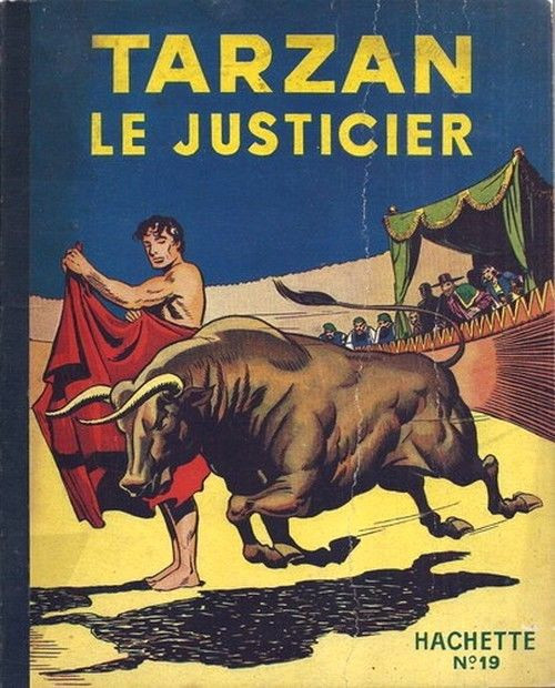 Couverture de l'album Tarzan N° 19 Tarzan le justicier