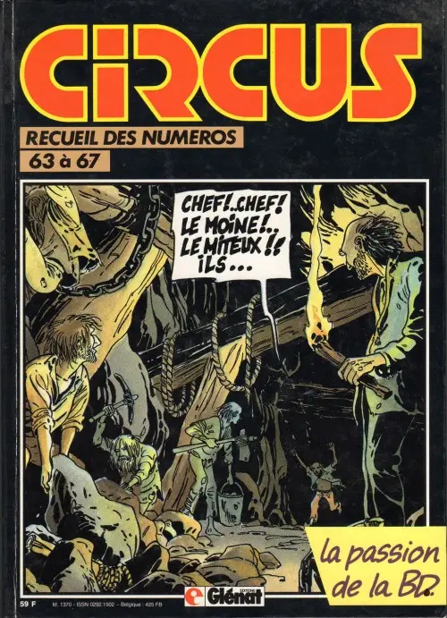 Couverture de l'album Circus Album N° 14 Recueil des numéros 63 à 67