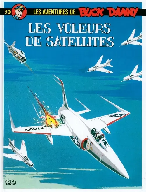 Couverture de l'album Buck Danny Tome 30 Les voleurs de satellites