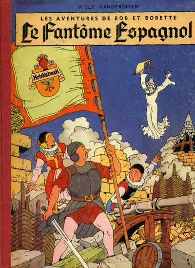 Couverture de l'album Bob et Bobette Tome 1 Le fantôme espagnol