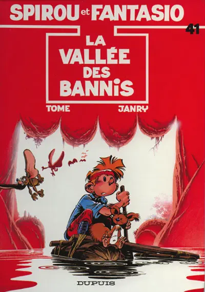 Couverture de l'album Spirou et Fantasio Tome 41 La vallée des bannis
