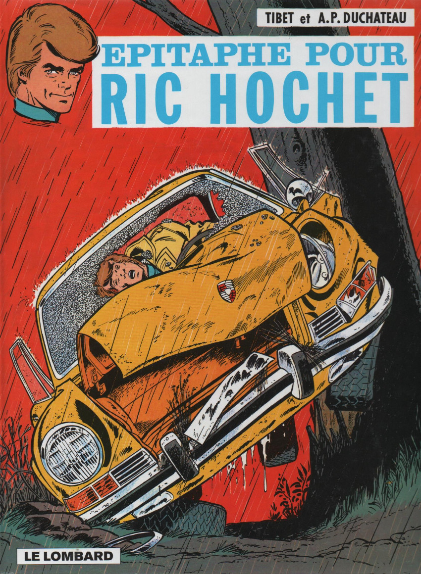 Couverture de l'album Ric Hochet Tome 17 Épitaphe pour Ric Hochet