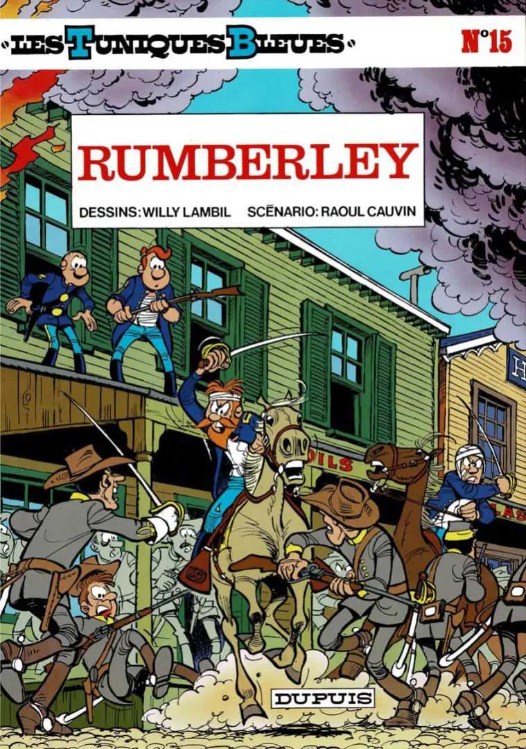 Couverture de l'album Les Tuniques Bleues Tome 15 Rumberley